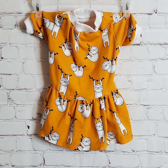 Zina Other - Orange  Dog Dress. NEW.